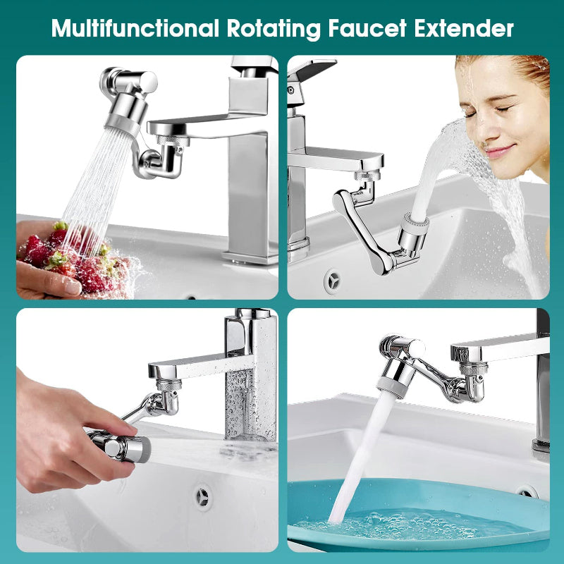 Rotatable Faucet Aerator Bathroom Washbasin Tap Splash Filter Kitchen Faucet Extend Faucet Water Saving Bubbler Nozzle