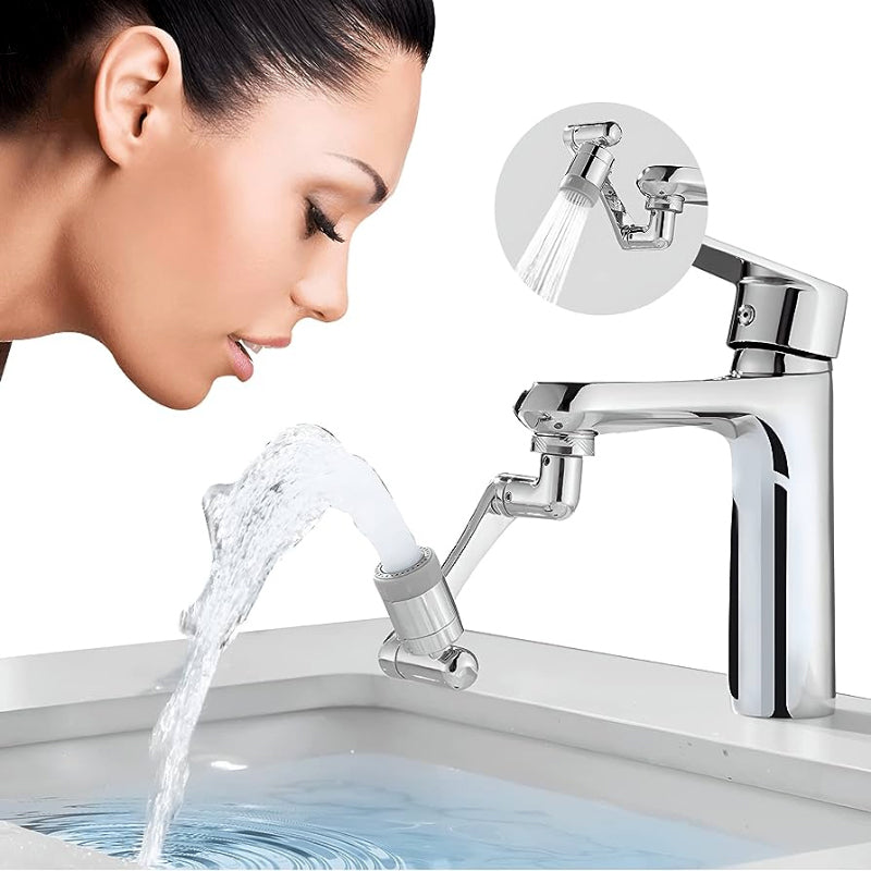 Rotatable Faucet Aerator Bathroom Washbasin Tap Splash Filter Kitchen Faucet Extend Faucet Water Saving Bubbler Nozzle