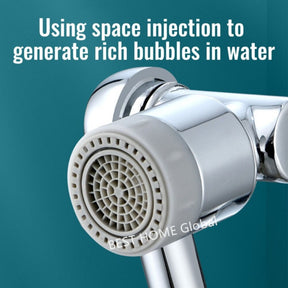 Rotatable Faucet Aerator Bathroom Washbasin Tap Splash Filter Kitchen Faucet Extend Faucet Water Saving Bubbler Nozzle